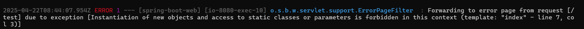 Objects creation and static function calls denied